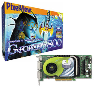 TWISTER ofera noua serie de acceleratoare grafice PixelView GeForce 6800