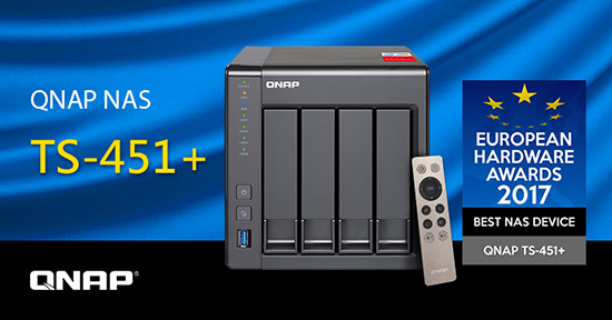 QNAP TS-451+ European Hardware Awards