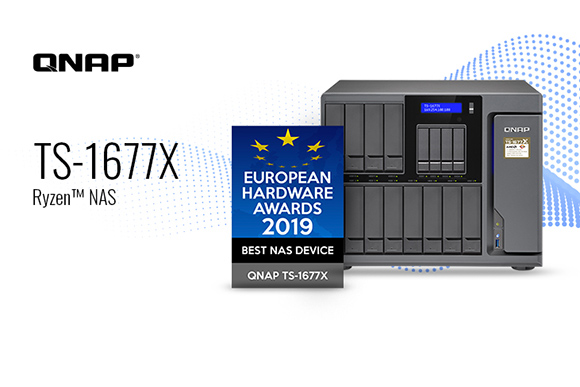 QNAP TS-1677X este cel mai bun NAS, conform European Hardware Awards 2019