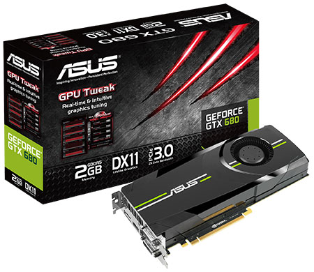 Placa video ASUS GTX 680