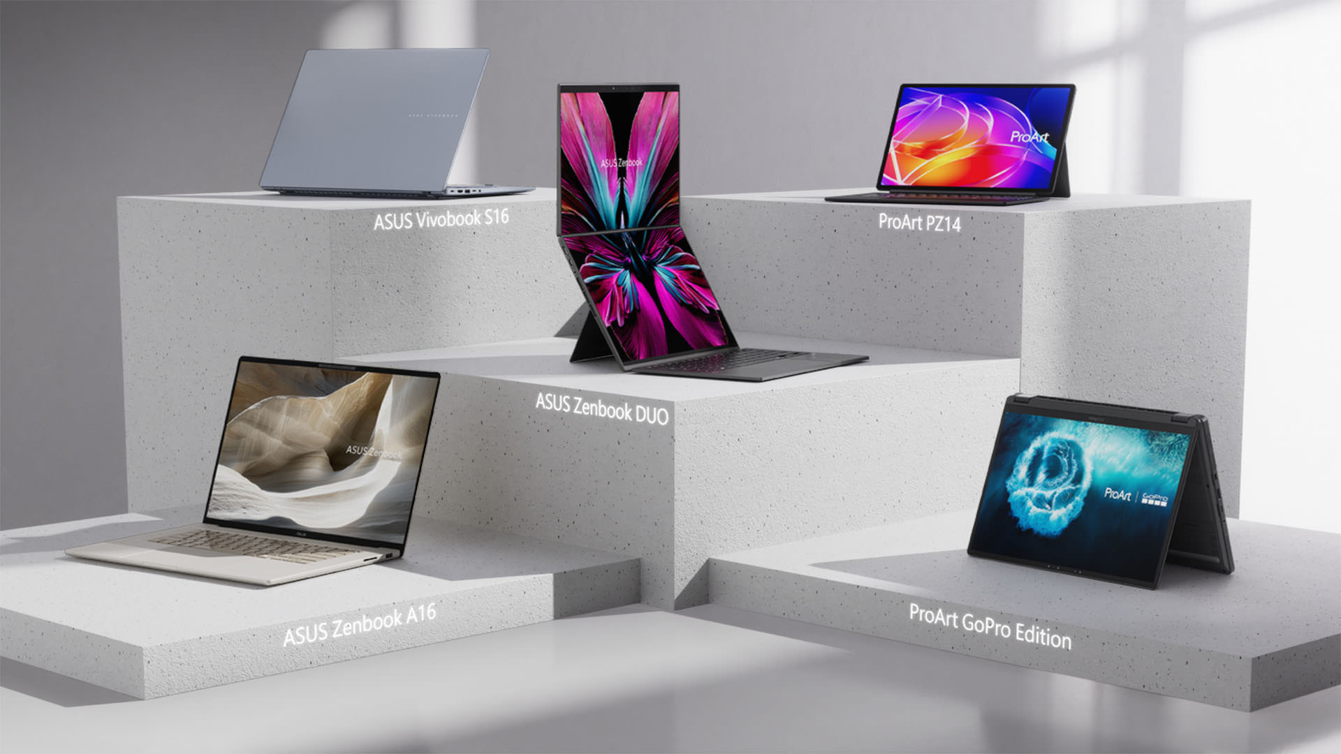 Gama ASUS AI PC prezentată la CES 2026