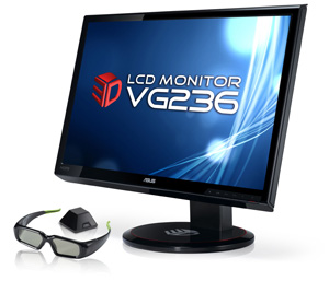 Monitorul 3D ASUS VG236H