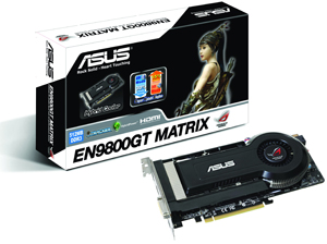 Noua placa video ASUS ROG EN9800GT MATRIX/HTDI/512M extinde seria MATRIX