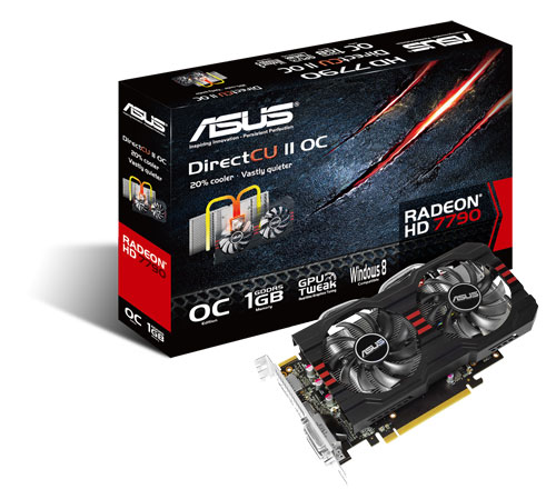 ASUS a lansat placa video HD 7790 DirectCU II