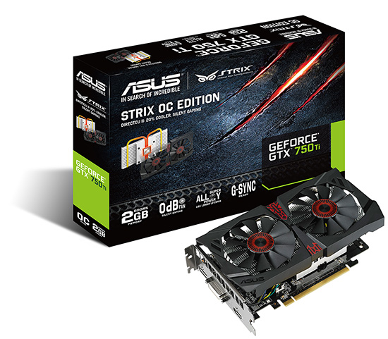 ASUS STRIX GTX750TI-OC-2GD5