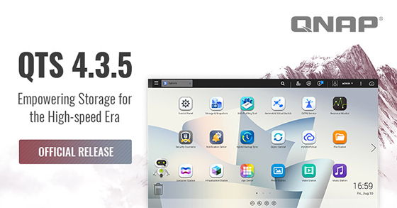 QNAP QTS 4.3.5 a fost lansat în mod oficial