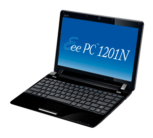 ASUS lansează modelul multimedia Eee PC 1201N, depăşind convenţiile actuale ale netbook-urilor