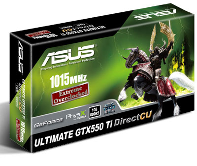 Placa video ASUS UL ENGTX550 Ti DC/DI/1GD5 (Ediție Ultimate)