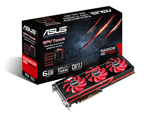 ASUS a lansat placa grafica Radeon HD 7990 Dual-GPU