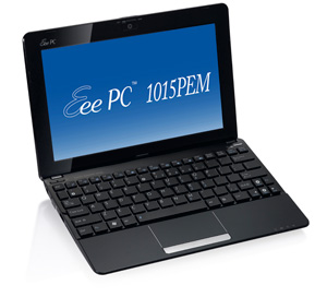 Netbook ASUS EeePC 1015PEM cu procesor dual core Intel Atom N550