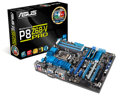 Seria ASUS P8Z68 maximizează capabilitățile noului chipset Intel Z68