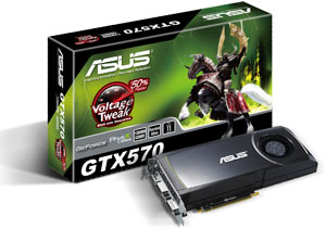 ASUS a lansat placa video GeForce GTX 570