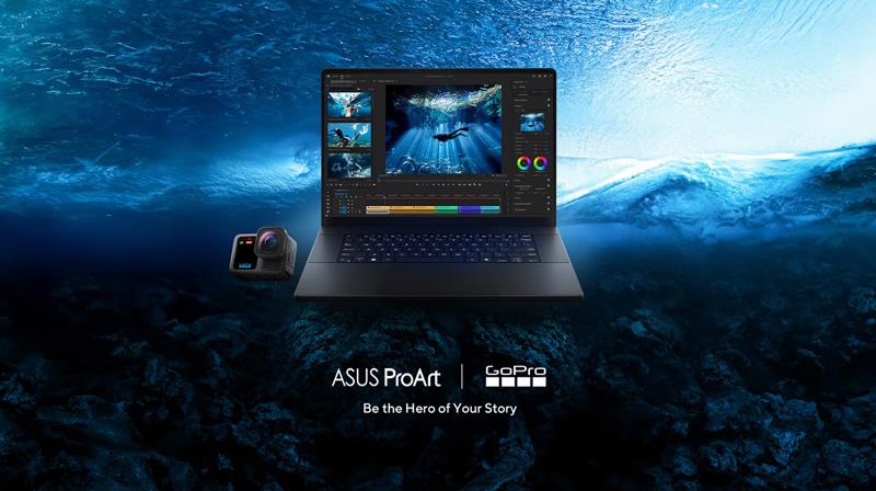 ASUS ProArt și GoPro