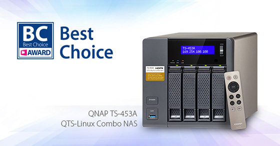 QNAP TS-453A a câștigat premiul COMPUTEX Best Choice Award 2016