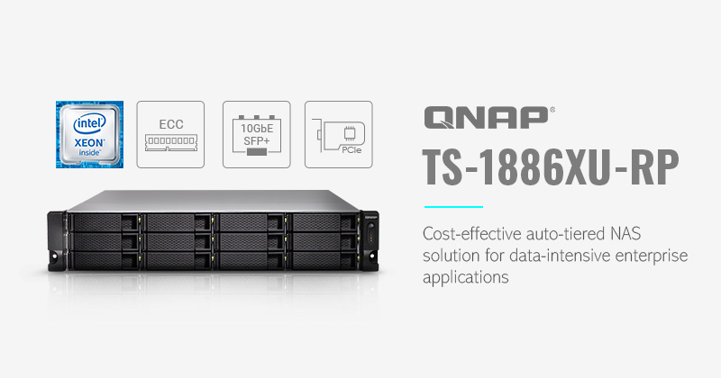 NAS QNAP TS-1886XU-RP