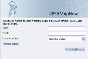 4PSA VoipNow este disponibil în limba română