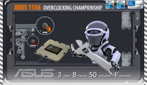 Concursul online de overclocking ASUS 1156