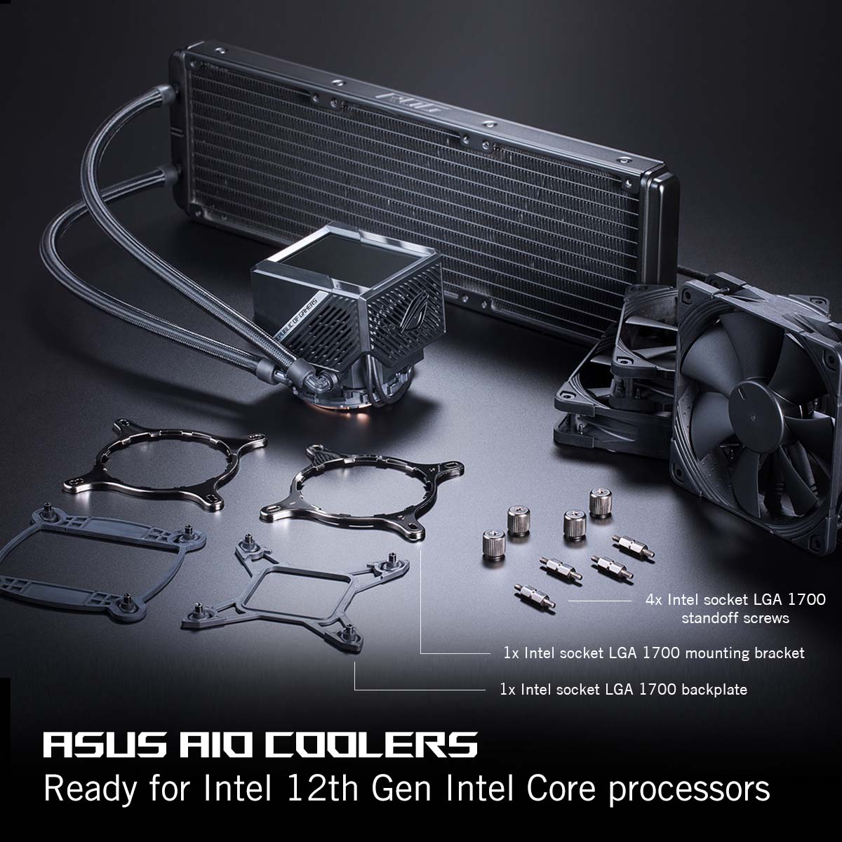 Cooler-ele ASUS AIO oferă suport pentru procesoarele Intel Core din generația a 12-a