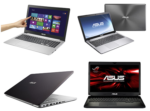 Laptopurile ASUS cu procesoare Haswell