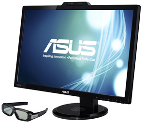 ASUS VG278H 3D cu ochelari 3D